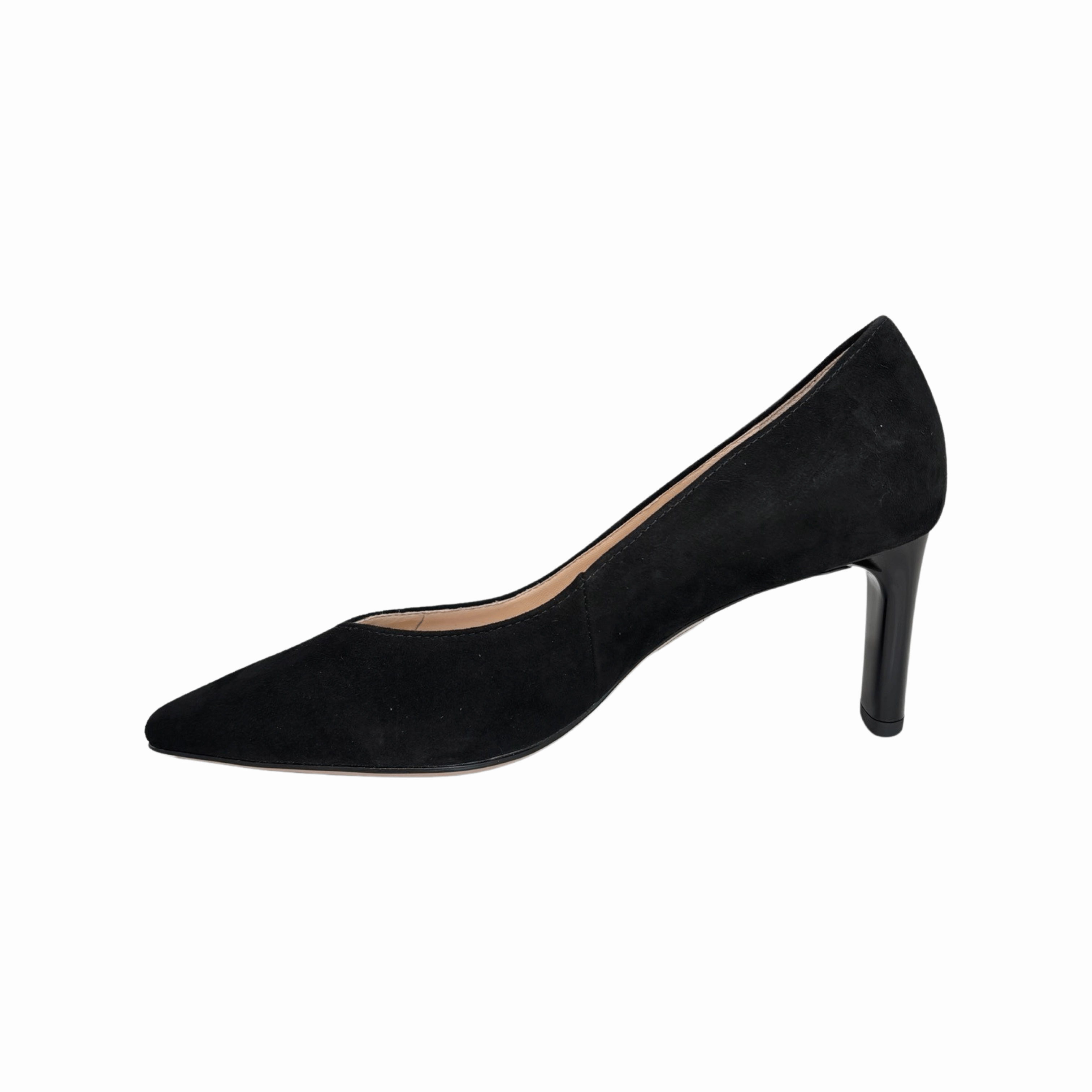 106702 Black Suede Pump