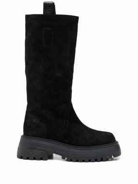 3JUIN Boots Black