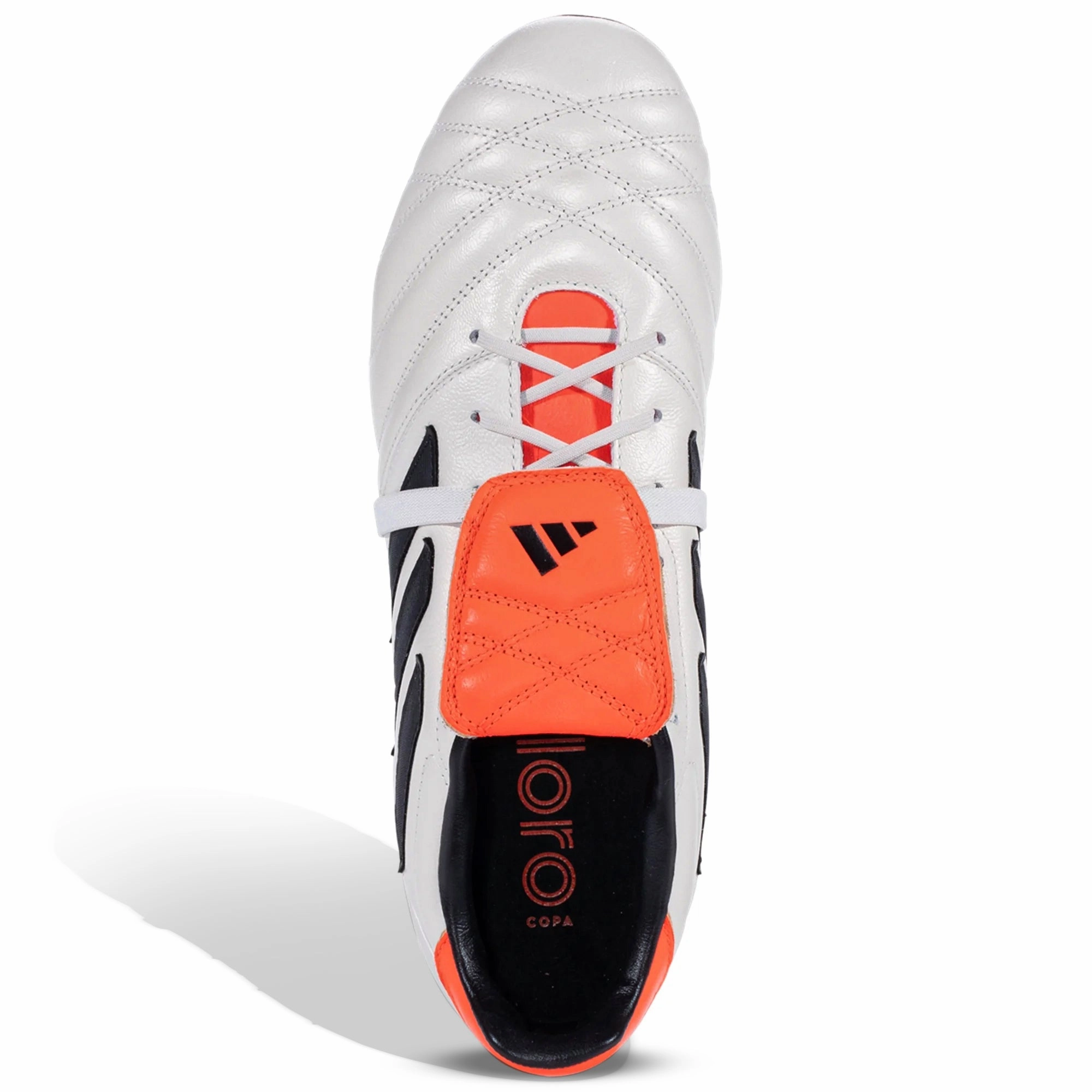 adidas Copa Gloro Firm Ground Soccer Cleats (Off White/Core Black/Solar Red)