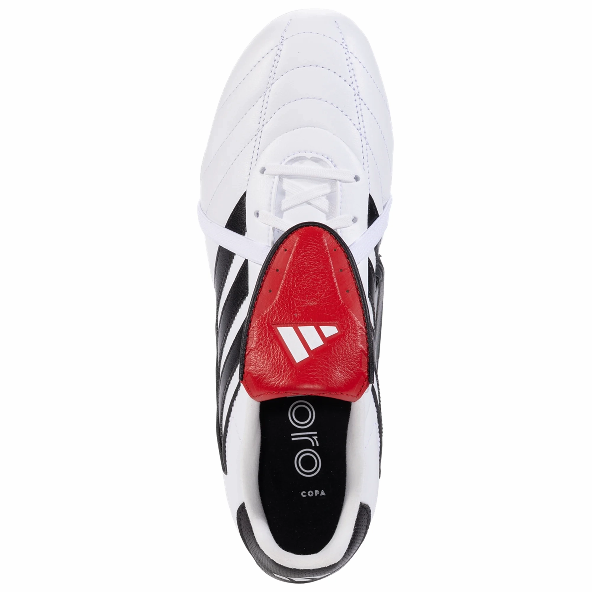 adidas Copa Gloro II FG Soccer Cleats (Off White/Black/Red)