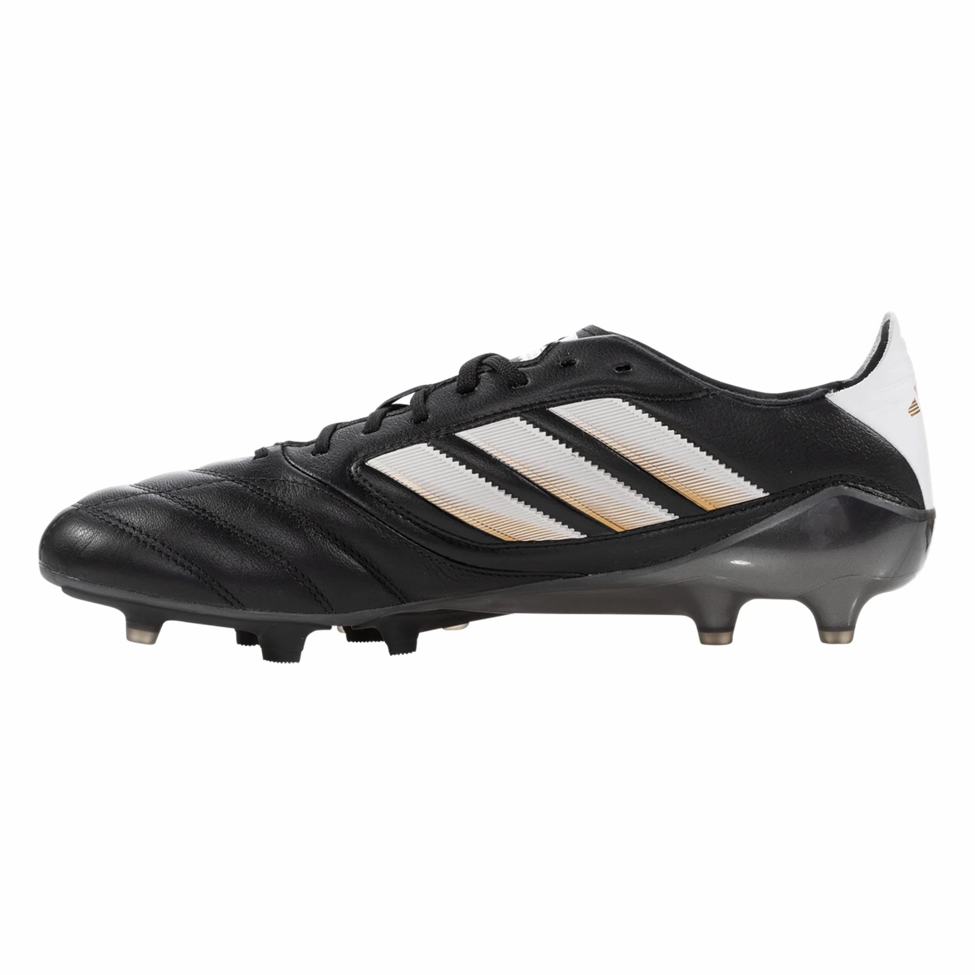 adidas Copa Icon II FG/AG Soccer Cleats (Black/White/Metallic Gold)