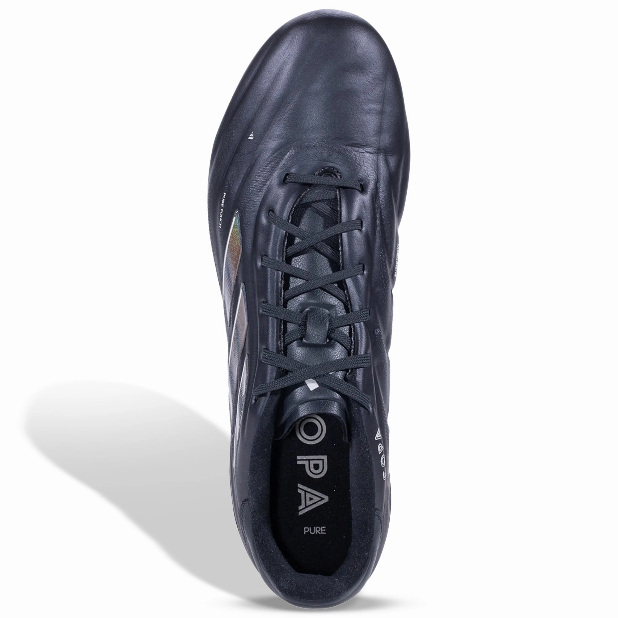 adidas Copa Pure 2 Elite Firm Ground Soccer Cleats (Core Black/Carbon/ Grey One)