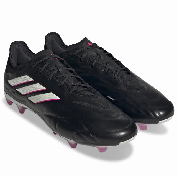 adidas Copa Pure.2 Firm Ground Soccer Cleats (Black/Shock Pink)