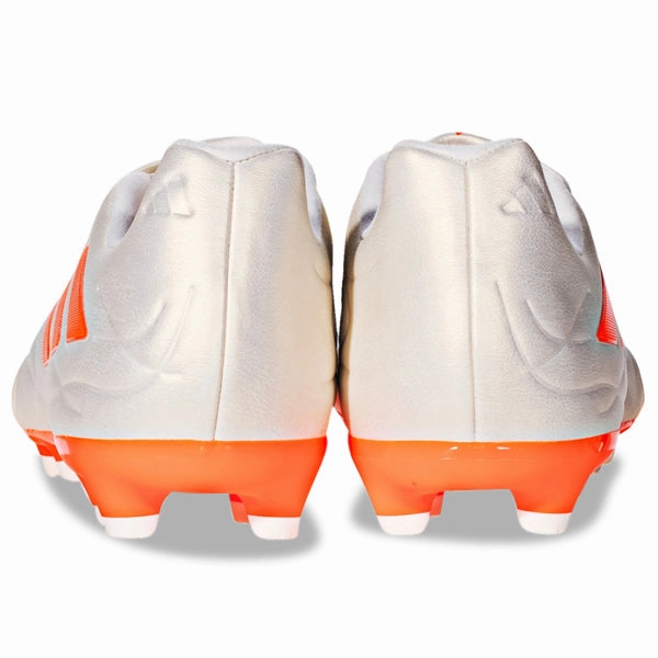 adidas Copa Pure.3 Firm Ground Soccer Cleats (Off White/Team Solar Orange)