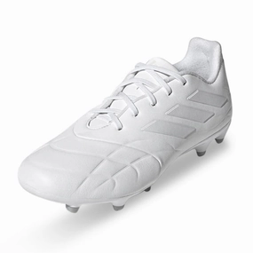 adidas Copa Pure.3 Firm Ground Soccer Cleats (White/White)