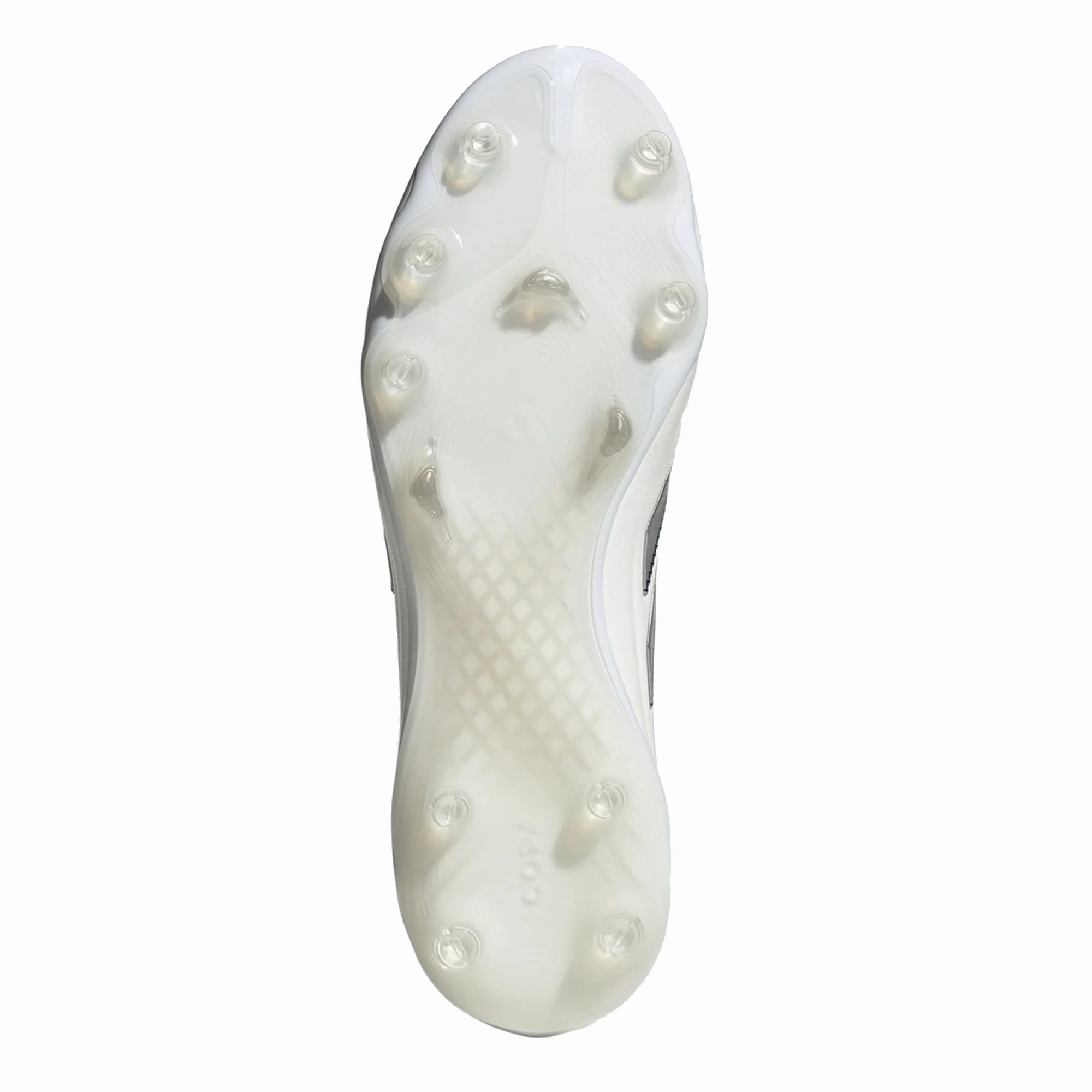 adidas Copa Pure III Elite FG Soccer Cleats (White/Silver Metallic/Bright Royal)