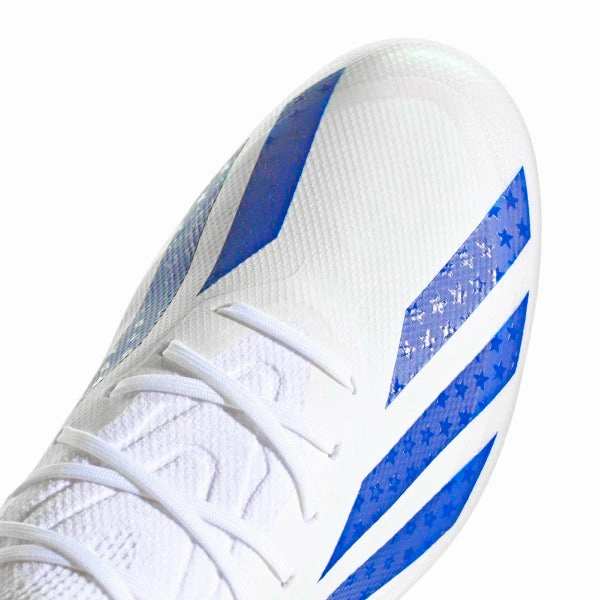 adidas Crazyfast USA.1 FG Soccer Cleats (White/Power Blue)