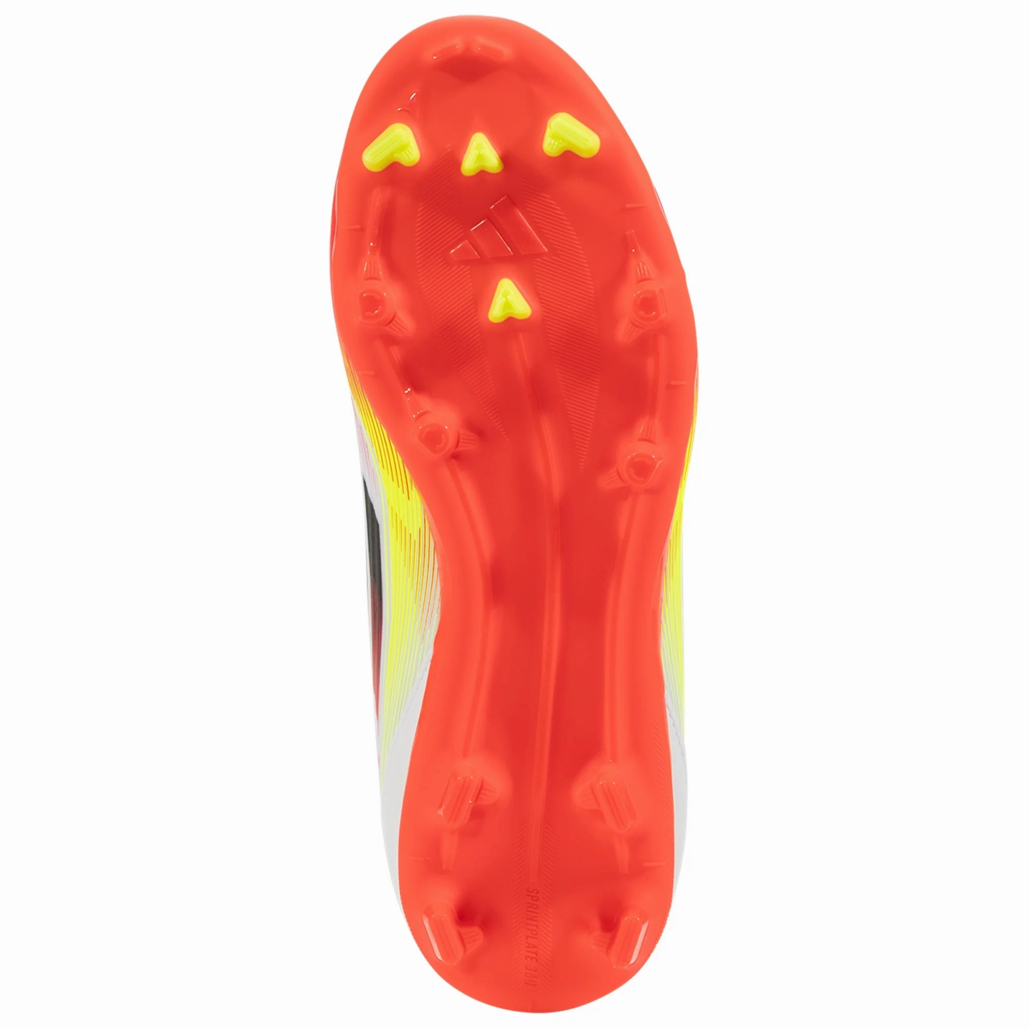 adidas Jr. F50 League FG/MG Soccer Cleats (White/Black/Yellow)