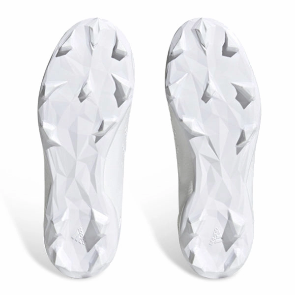 adidas Jr. Predator Accuracy.3 Firm Ground Soccer Cleats (Core White)