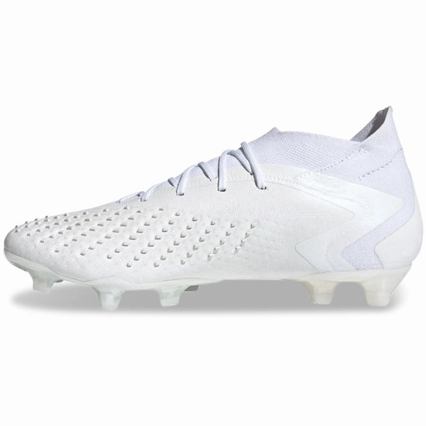 adidas Predator Accuracy.1 Firm Ground Soccer Cleats (Core White)