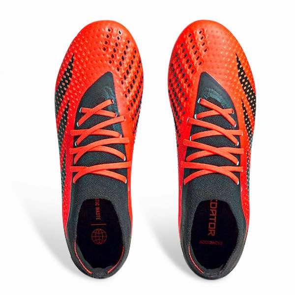 Adidas Predator Accuracy.2 Firm Ground Soccer Cleats (Team Solar Orange/Black)