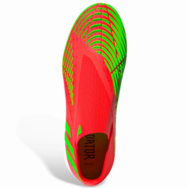 adidas Predator Edge.1 Turf Soccer Shoes (Solar Red/Solar Green)