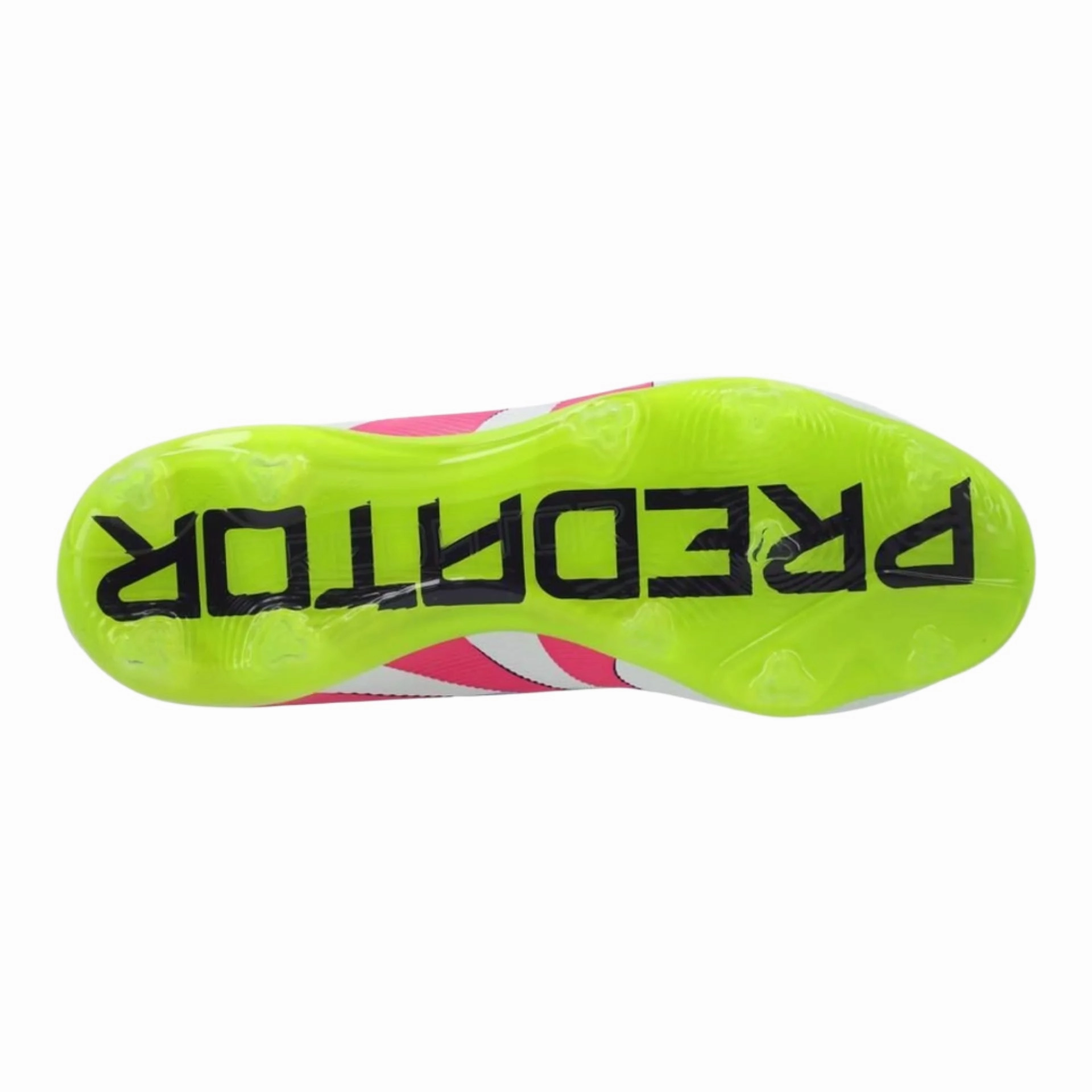 adidas Predator Elite FG J (White/Lucid Pink/Lucid Lemon)