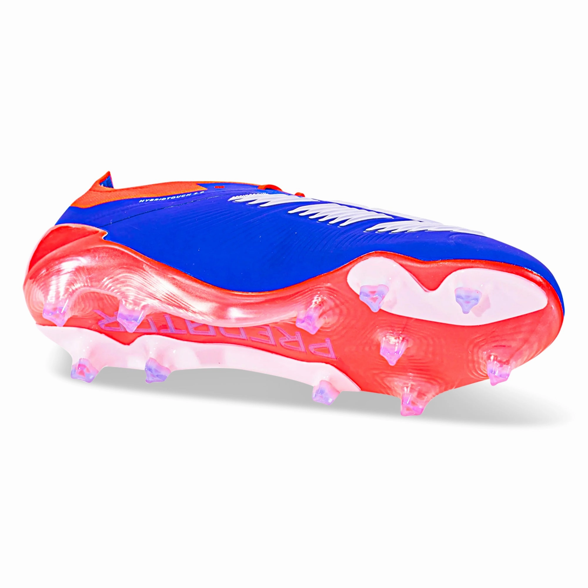 adidas Predator Elite FG Soccer Cleats (Lucid Blue/White/Solar Red)