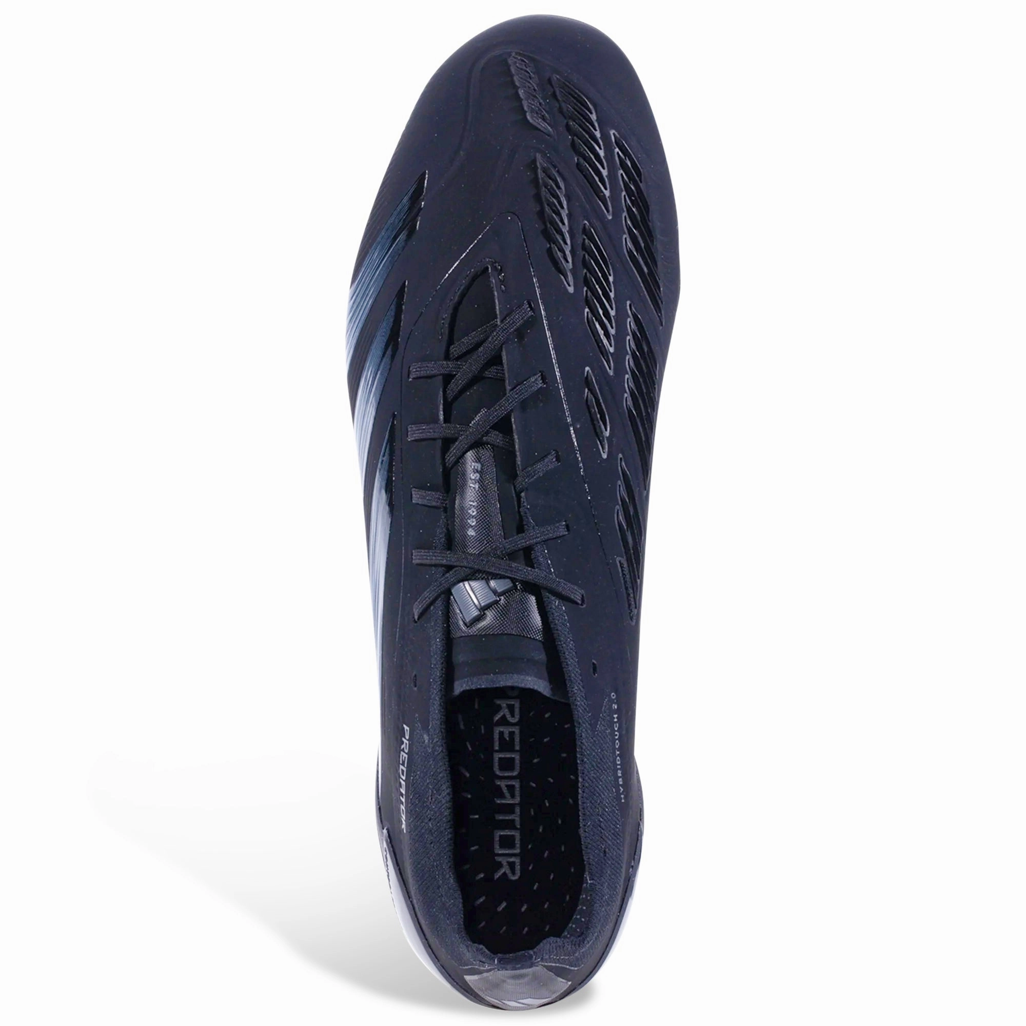 adidas Predator Elite Firm Ground Soccer Cleats (Black/Black)
