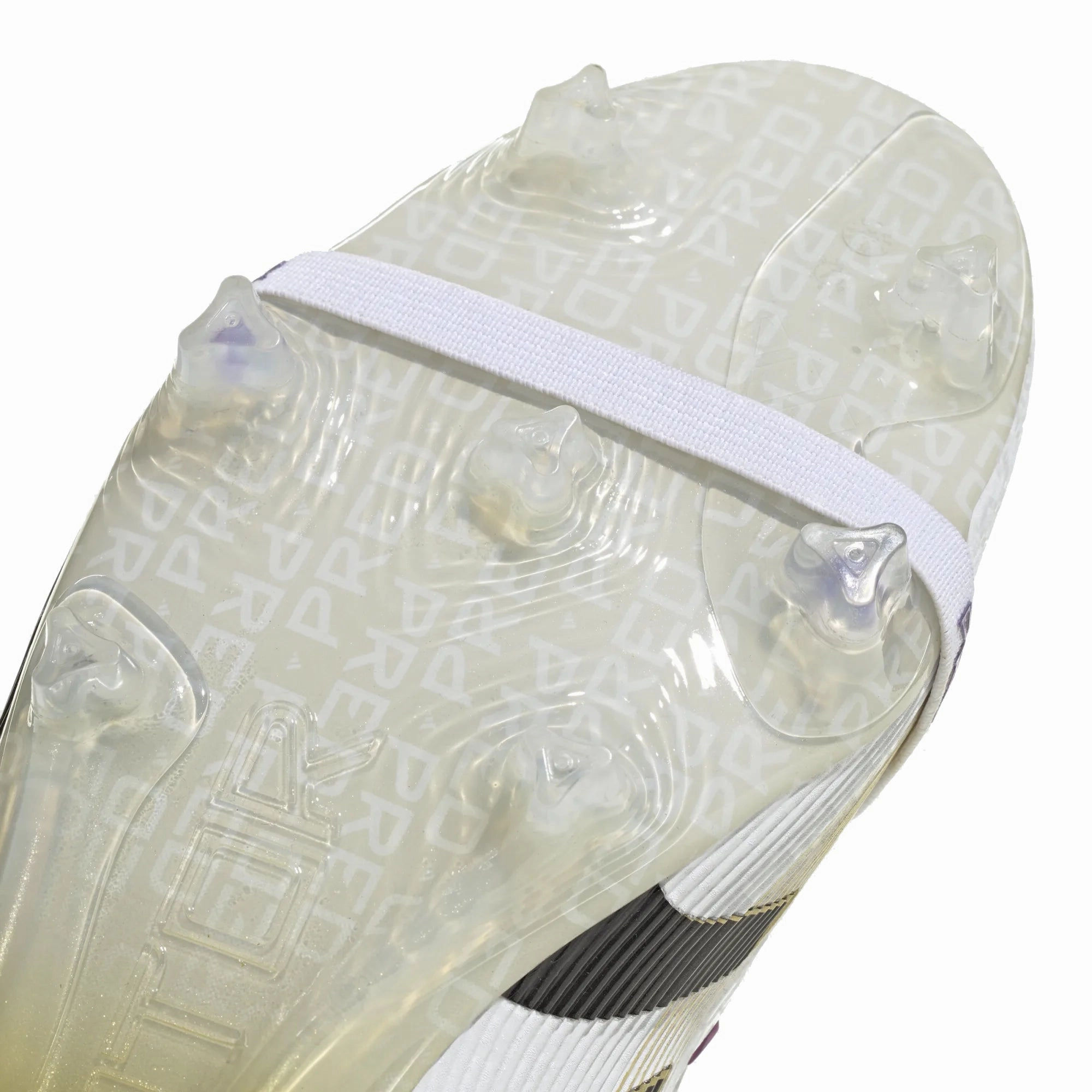 adidas Predator Elite FT Fold Tongue FG Soccer Cleats (White/Black/Metallic Gold)