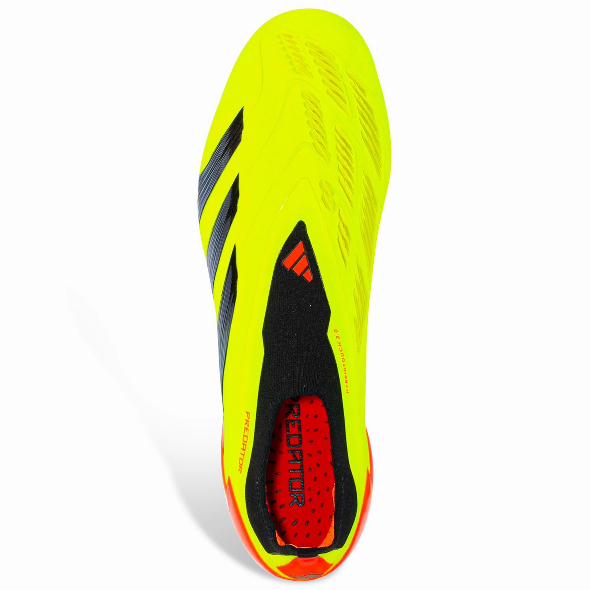 adidas Predator Elite LL FG Soccer Cleats (Solar Yellow/Black/Solar Red)
