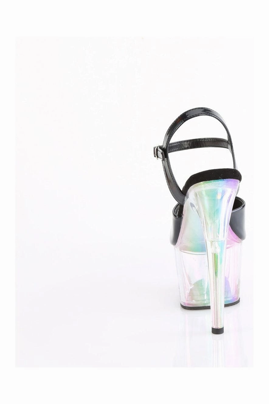 ADORE-709HT Black Hologram Sandal