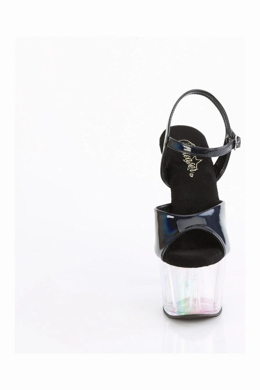 ADORE-709HT Black Hologram Sandal
