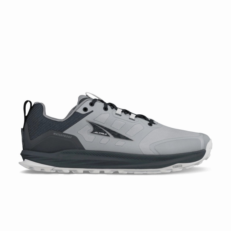 Altra Men's Lone Peak 9 Waterproof Low - Gray