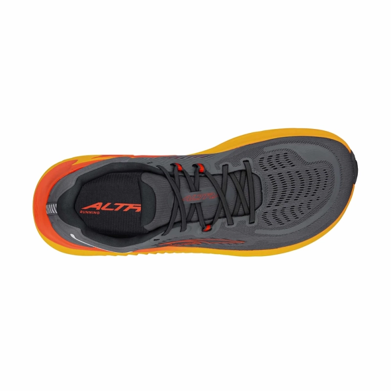 Altra Men's Paradigm 7 - Gray/Orange