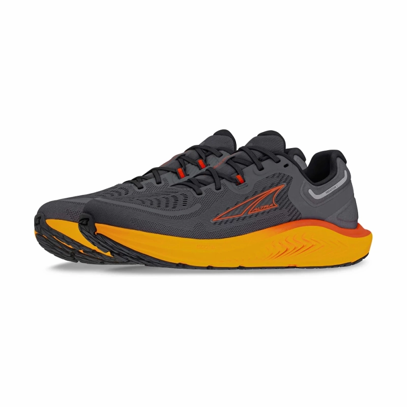 Altra Men's Paradigm 7 - Gray/Orange