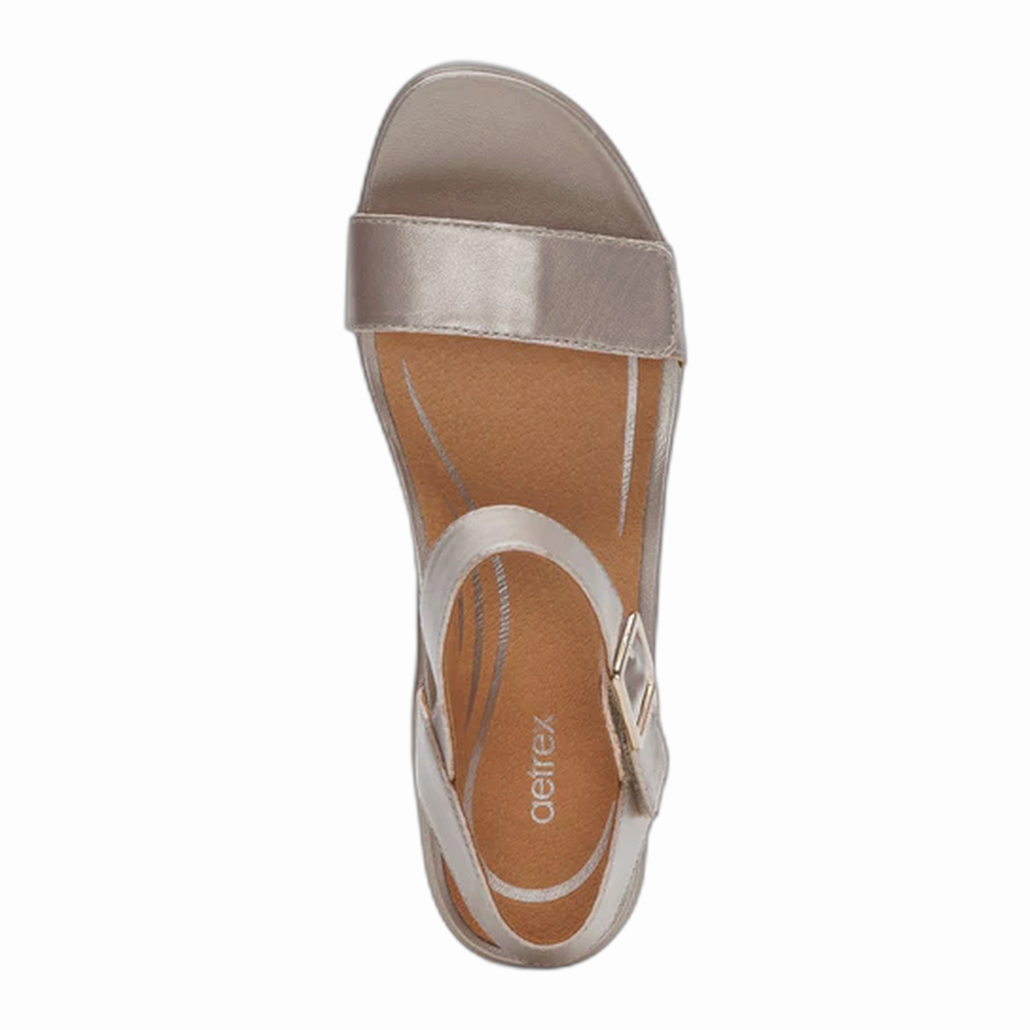 Andrea Quarter Strap Wedge