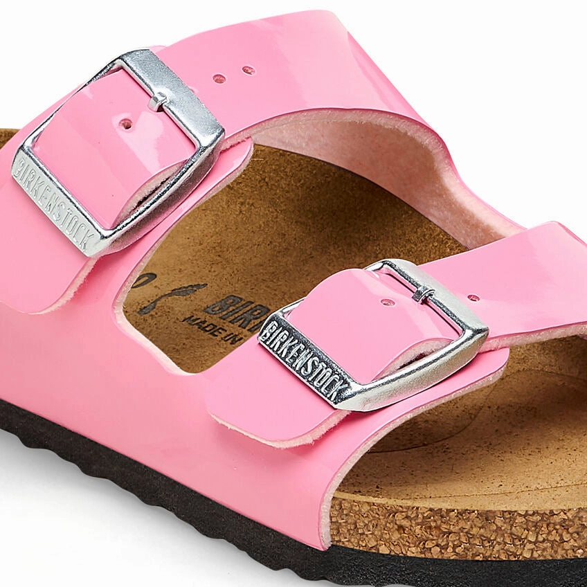 Arizona Kids - Candy Pink Patent Birko-Flor||Arizona pour enfants - Birko-flor rose bonbon verni
