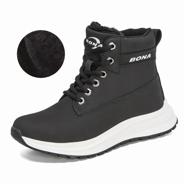 Basilio Women's High Quality Plush Warm Sneaker