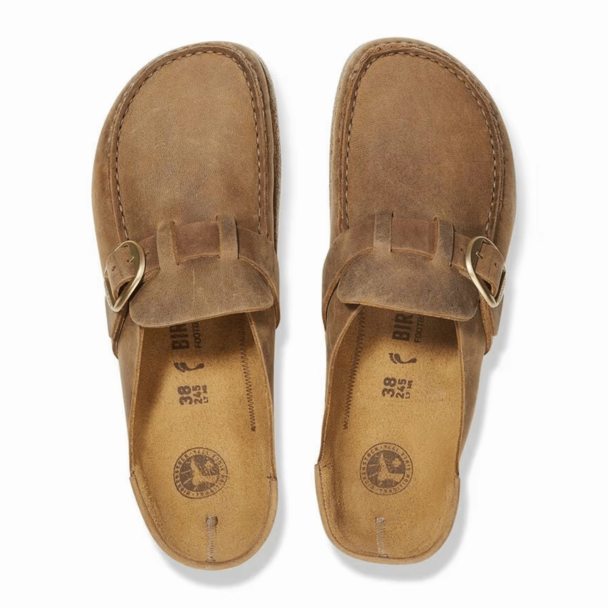 Birkenstock Women's Buckley Oiled Leather Cognac