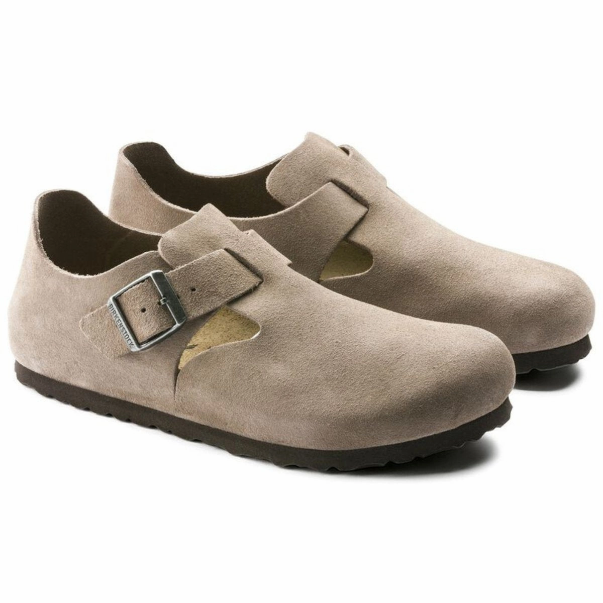 Birkenstock Women's London Taupe Suede