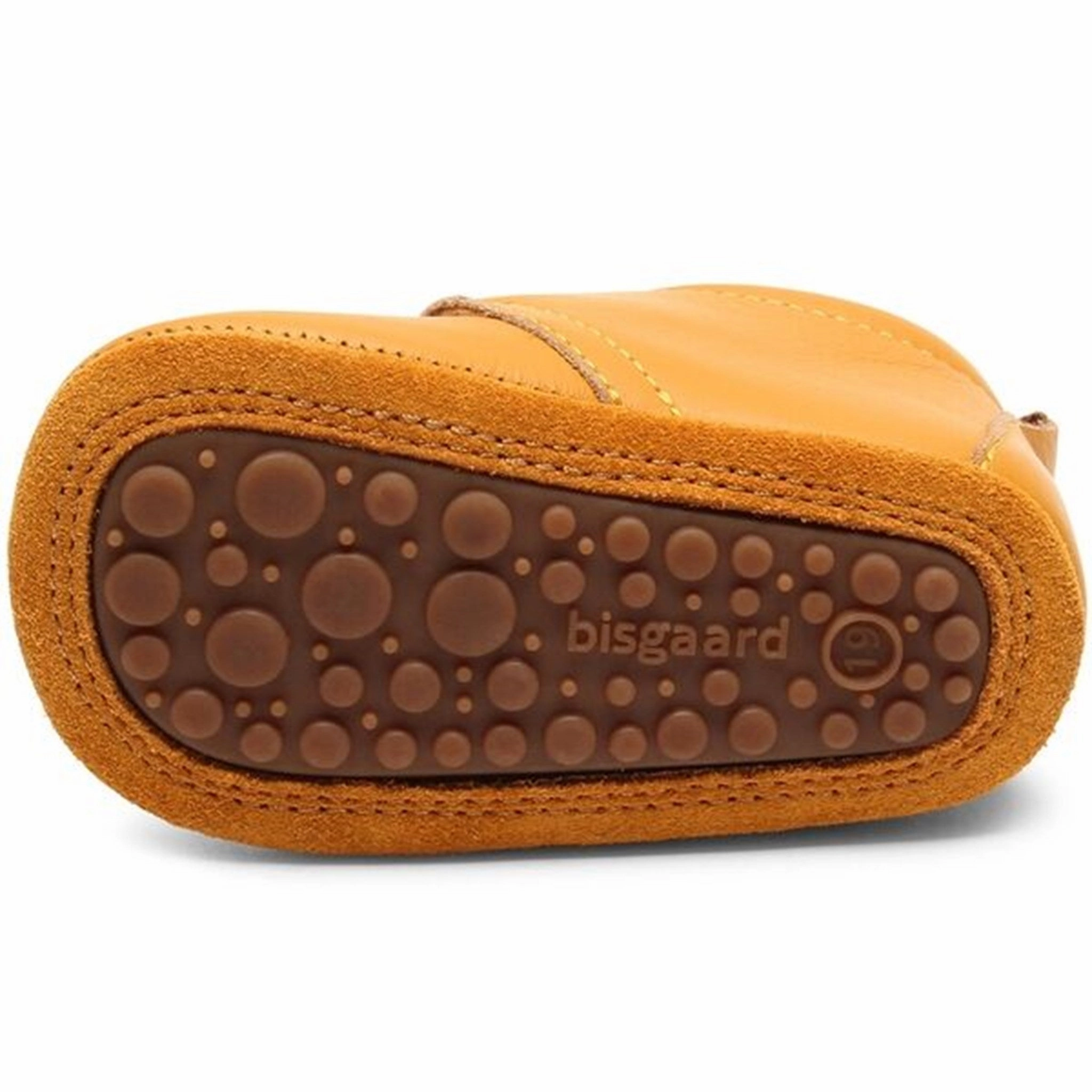Bisgaard Indoor Shoes Velcro Star 12301 Mustard
