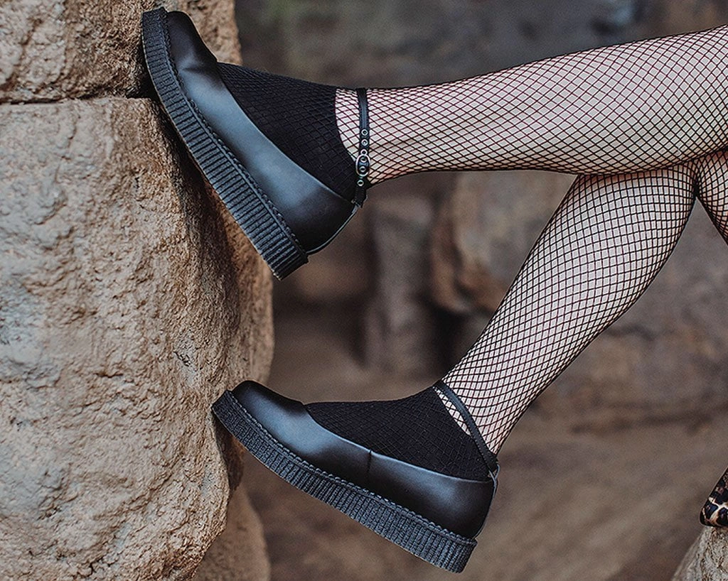 Black TUKskin Ballet Creeper