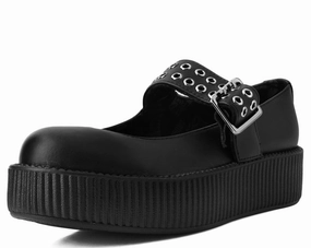 Black TUKskin Mary Jane Viva Mondo Creeper
