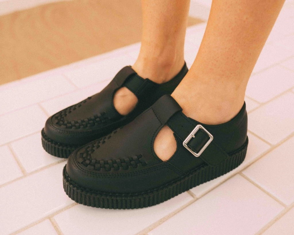 Black TUKskin Viva Low Sandal
