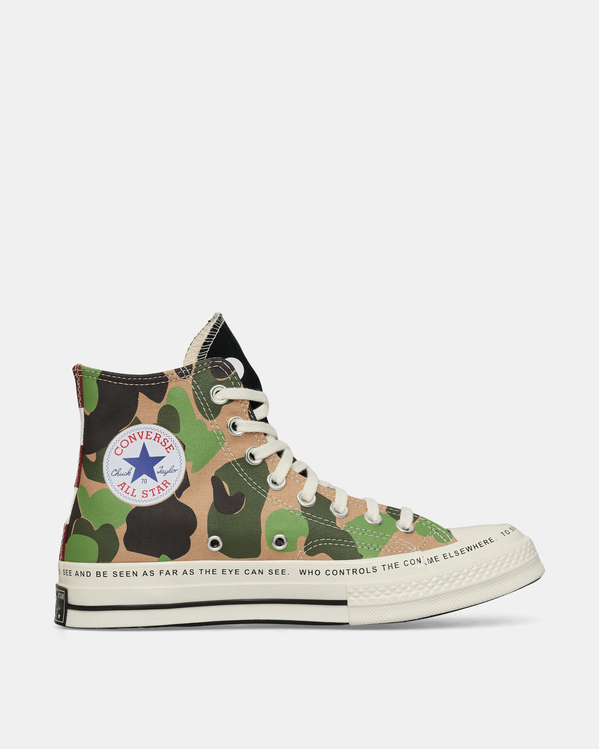 Brain Dead Chuck 70 Sneakers Egret / Black / Multi