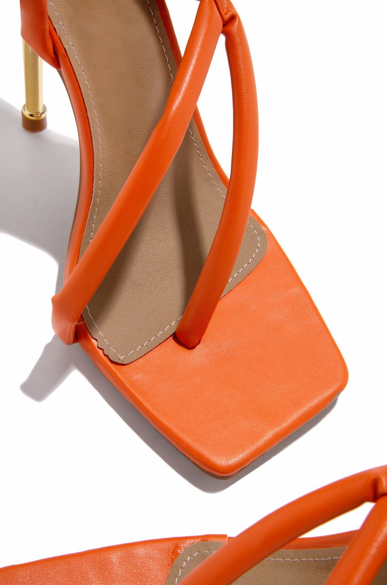 Camille Heels- Orange