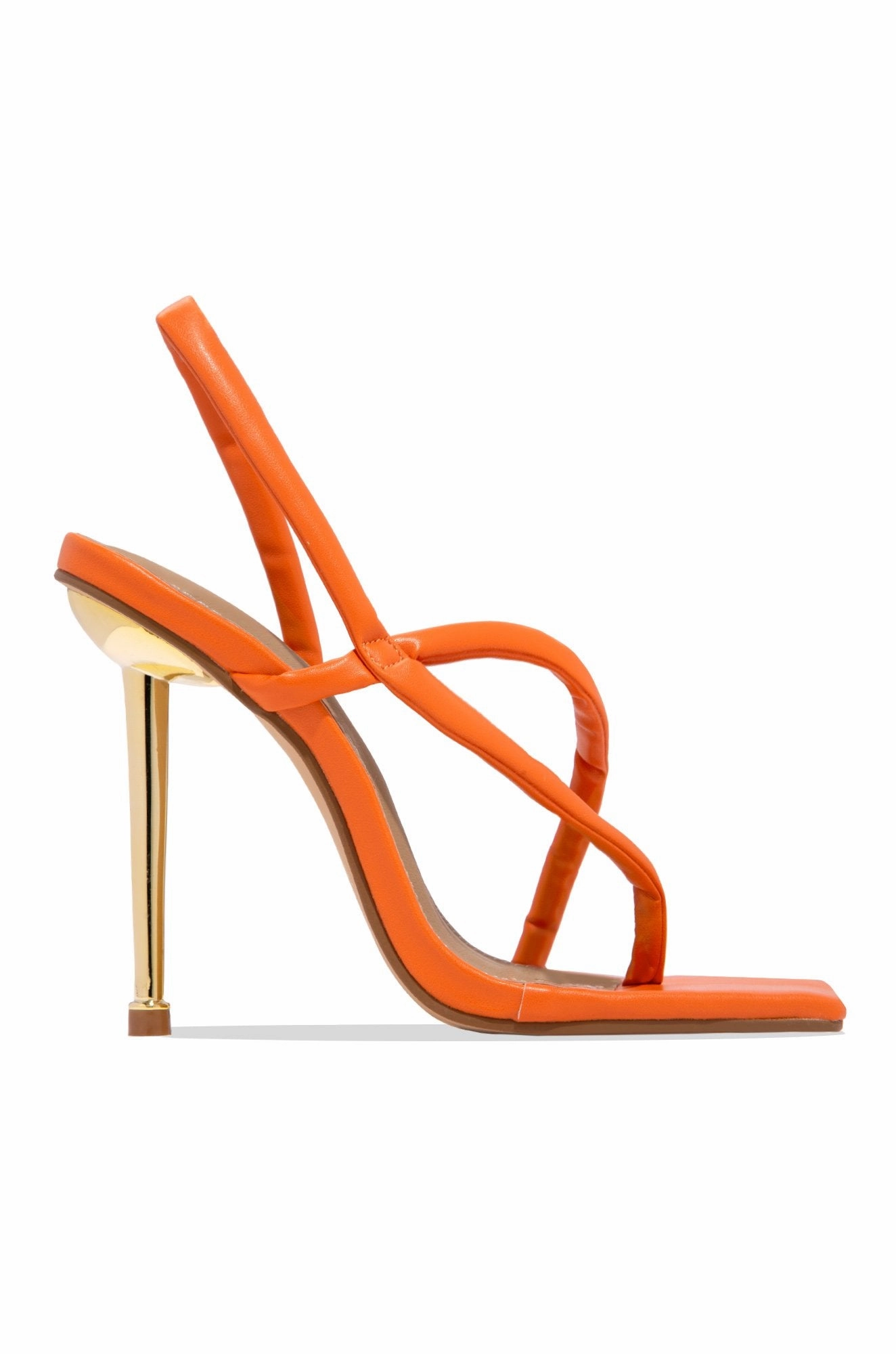 Camille Heels- Orange