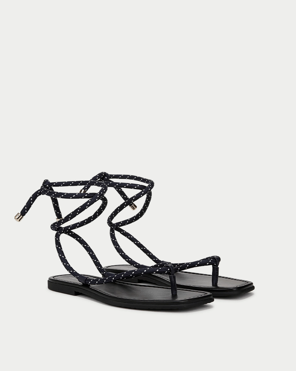 Carmina Cord Wrap Sandal