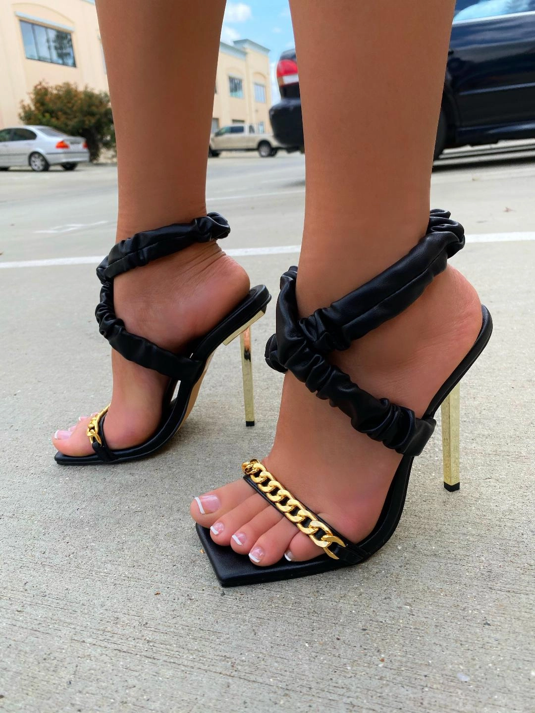 Catalina Heels-Black