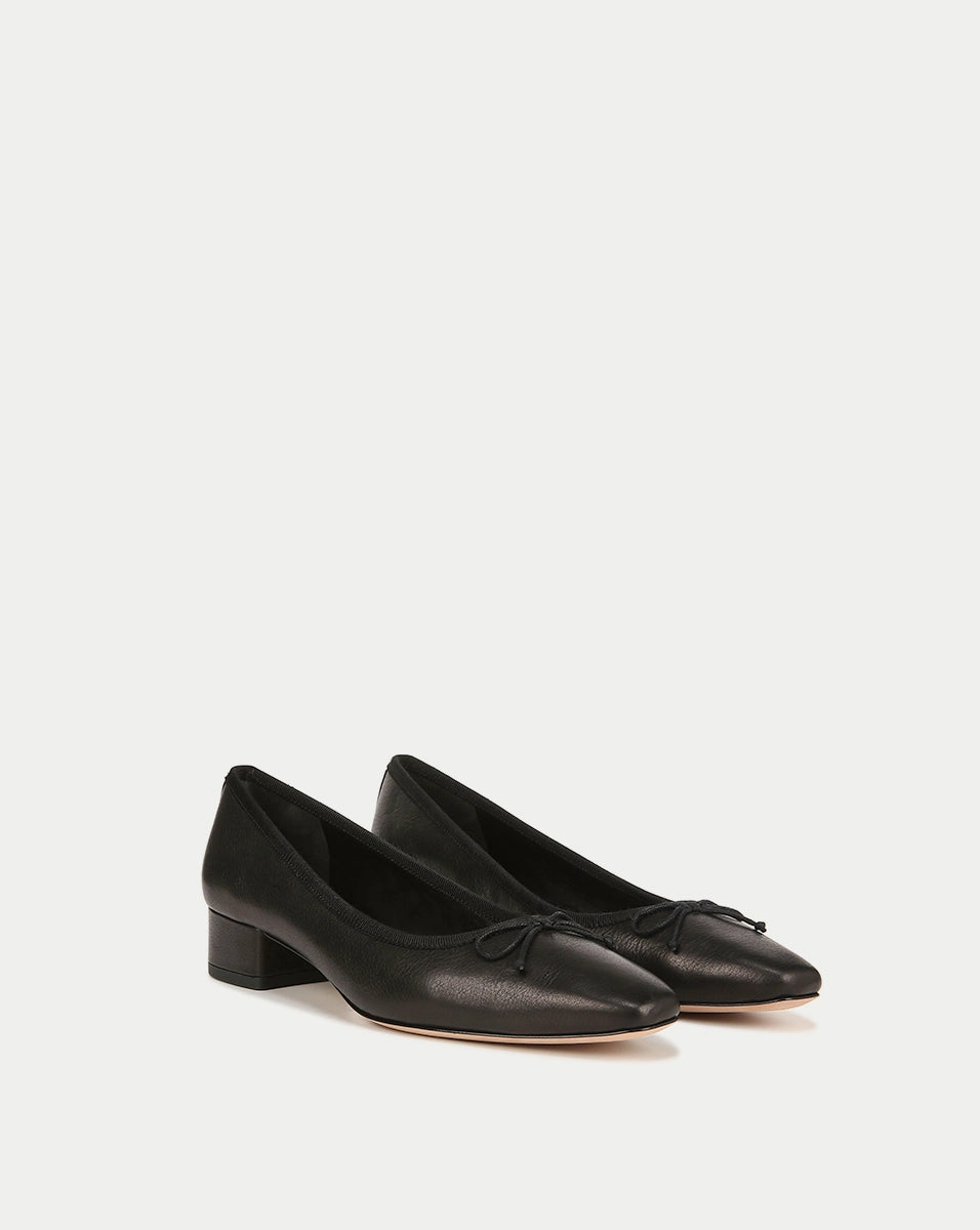 Cecile Leather Ballet Pump