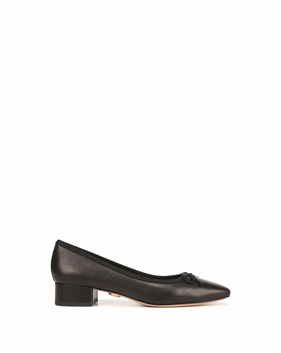 Cecile Leather Ballet Pump