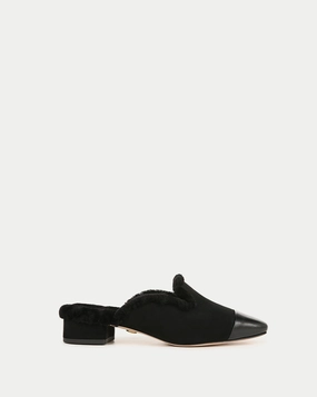 Cecile Shearling Mule