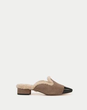 Cecile Shearling Mule