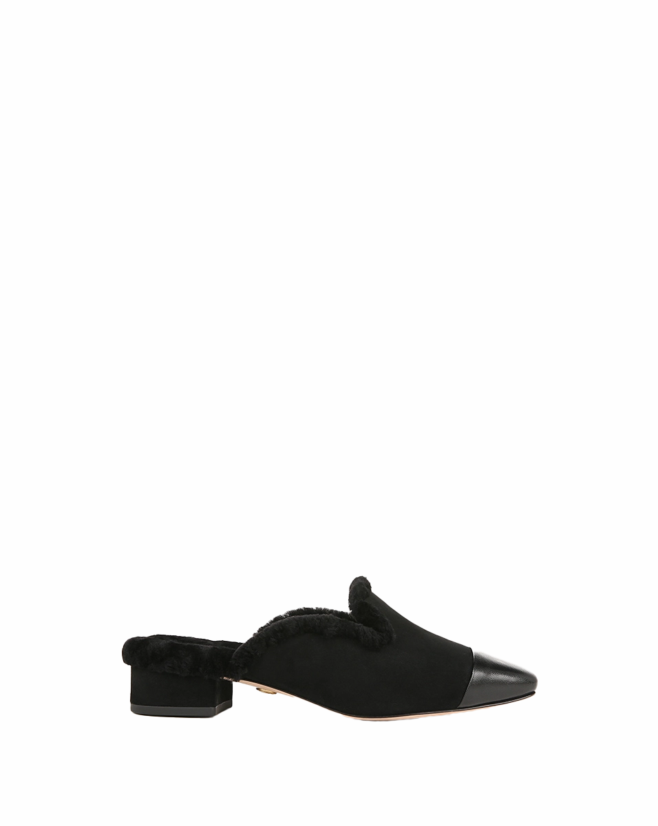 Cecile Shearling Mule