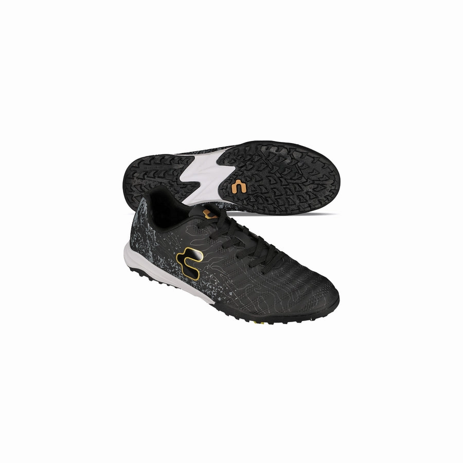Charly Hotcross 4.0 TF Turf Soccer Shoes (Black/Gold)