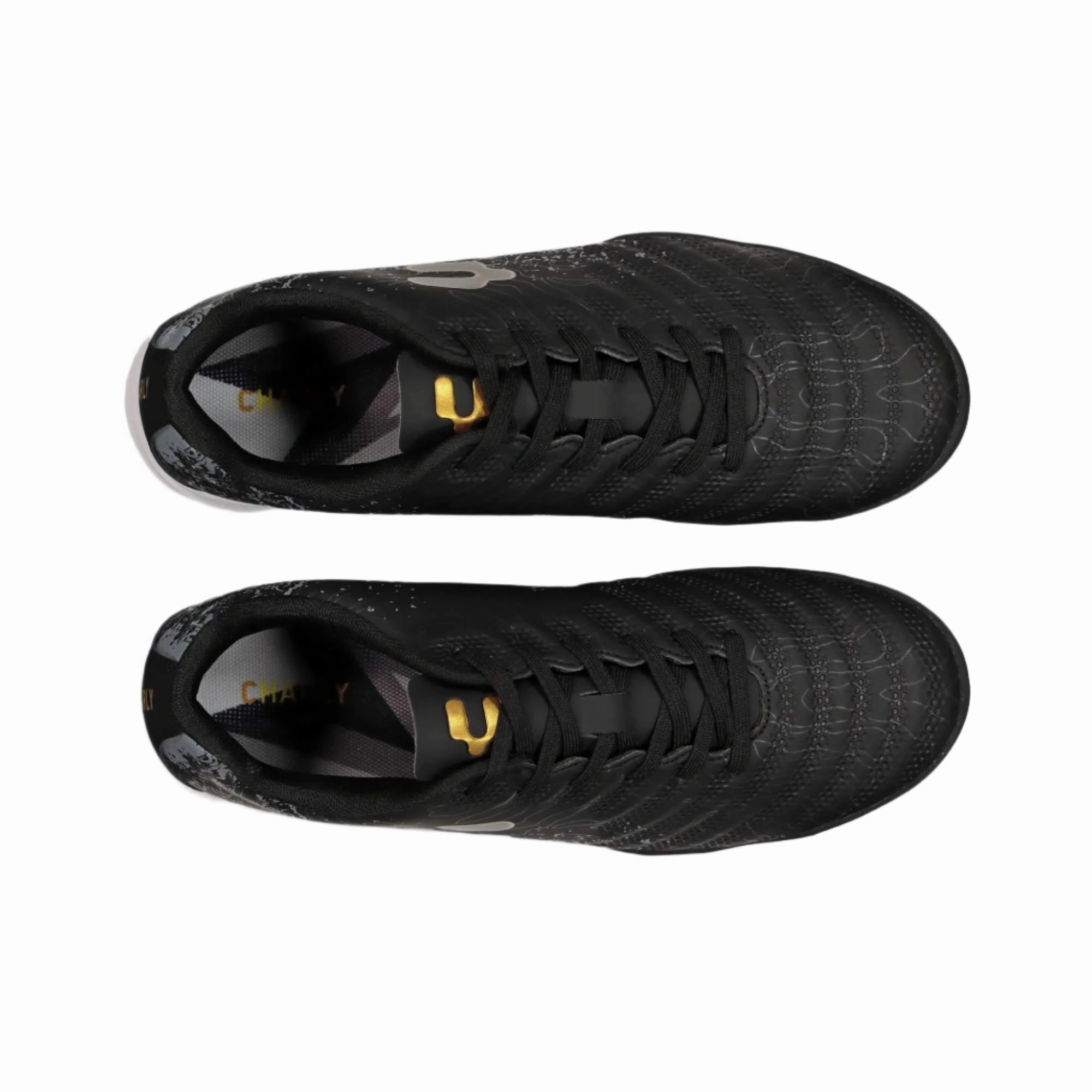 Charly Hotcross 4.0 TF Turf Soccer Shoes (Black/Gold)