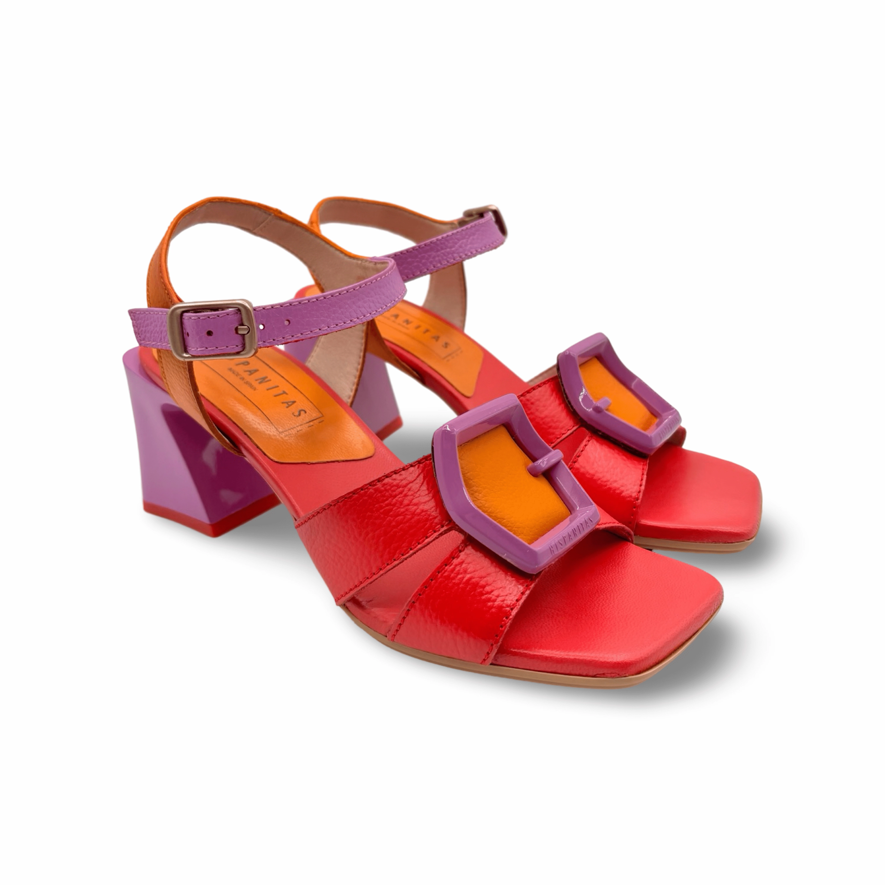 CHV243272 Mallorca Orange Sandal