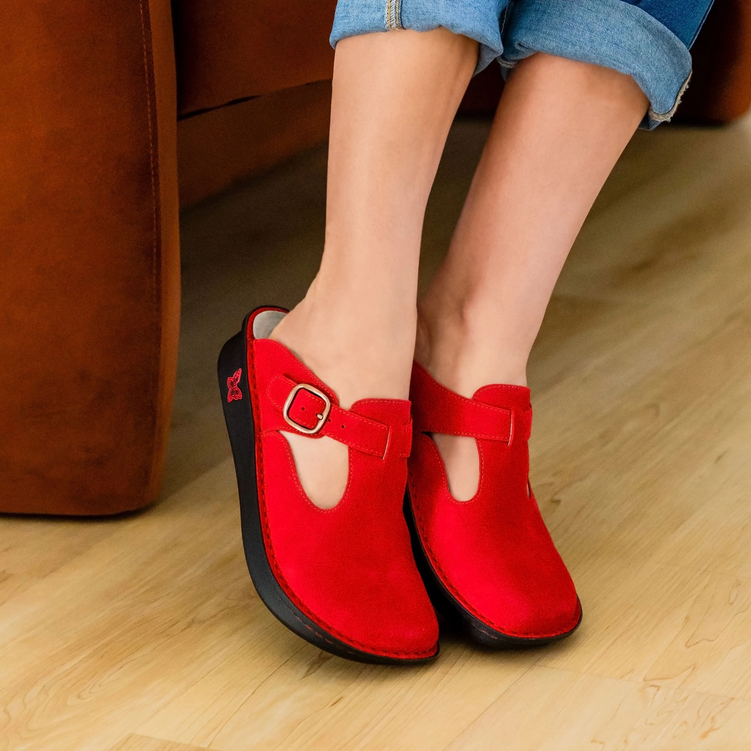 Classic She's A Firecracker Suede Shoe