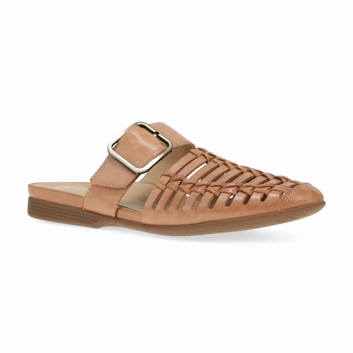 Dansko Women's Leilani Light Tan Burnished Nappa Mule
